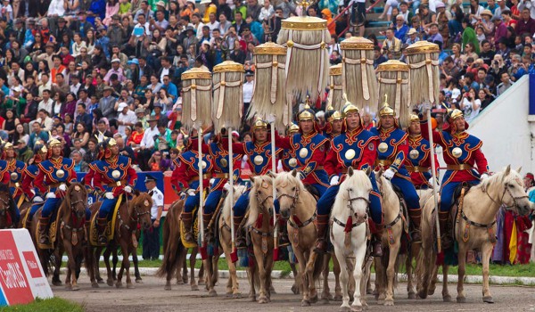 Mongolian naadam festival