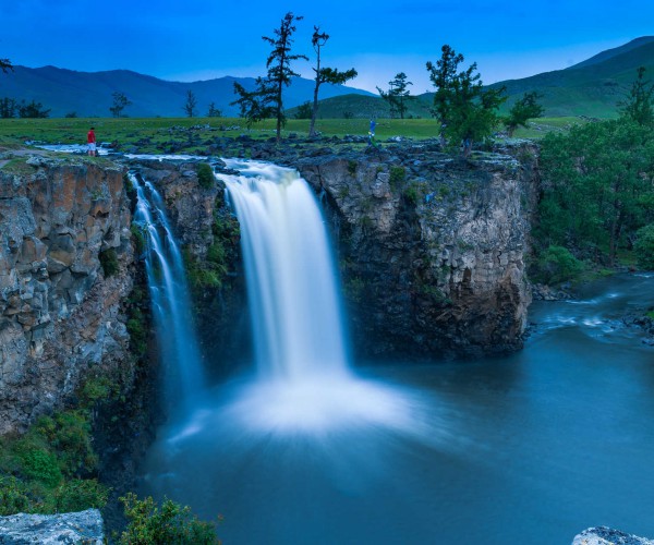 Orkhon waterfall