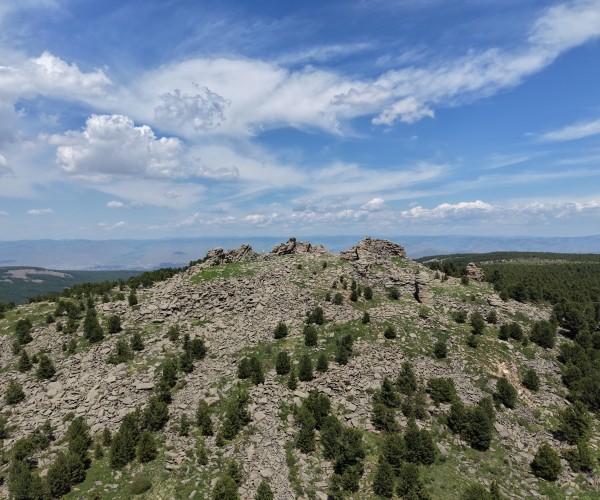 Bogd Khan Mountain Tsetsee Gun Peak